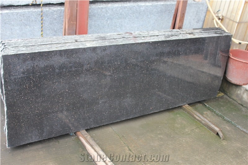 Black Sand China Granite Thin Slab