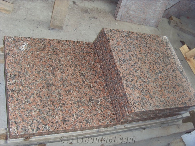 Cut to Size Chinese Maple Red Granite Slabs