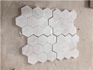 White Marble Mosaic Stone Mosaic Tiles