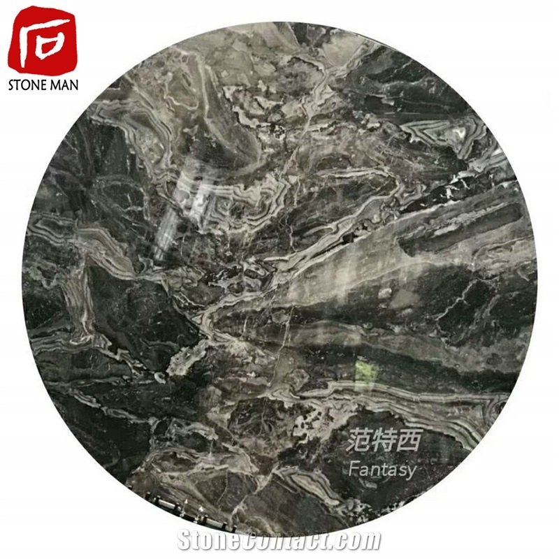 Interior Fantacy Grey Marble for Hotel Decoration