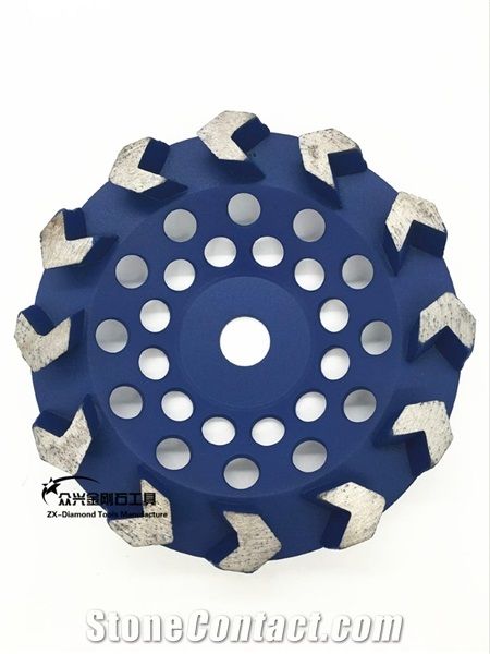 7"Arrow Cup Wheel for Coating Removal, Grinding