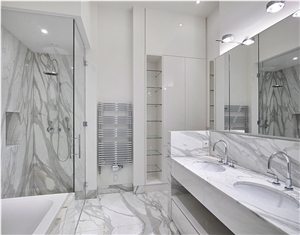 Calacatta Macchia Oro Bathroom Design Project