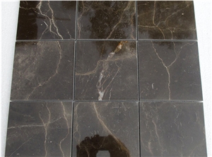 Pietra Brown Marble Polished Tiles