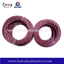 Abrasive Saw Diamond Wire For Cutting Marble