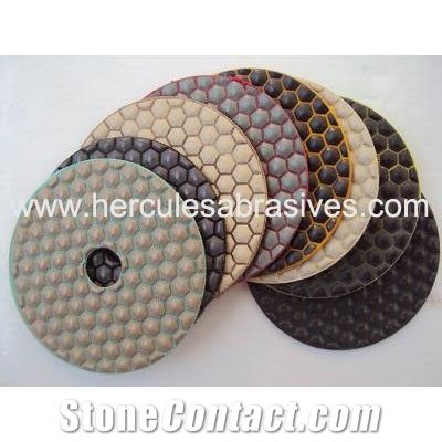 Dry Polishing Pad For Stone With Low Noise