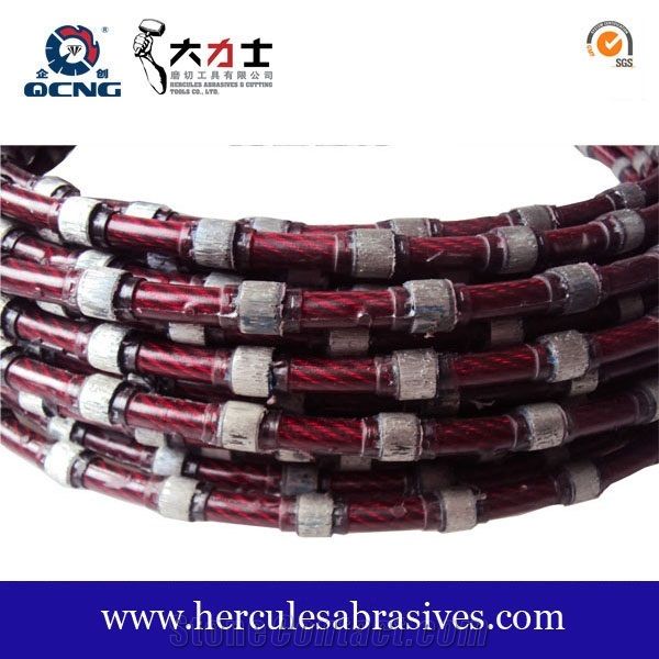 Plastic Diamond Wire Saw For Block Dressing, Shaping