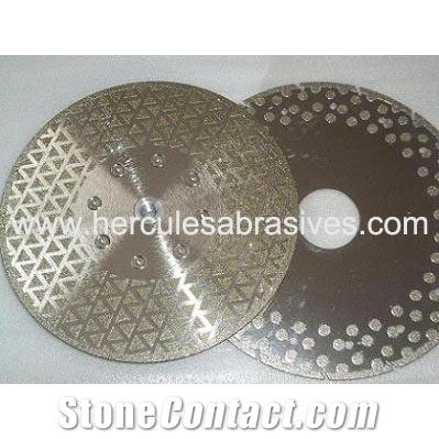 Plated Saw Blade For Cutting Brick, Ceramic