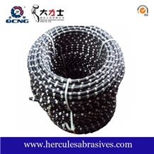 Rubber Diamond Wire Saw For Stone Quarrying