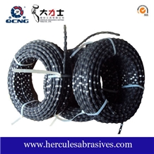Rubber,Spring Diamond Wire Rope For Stone Quarry