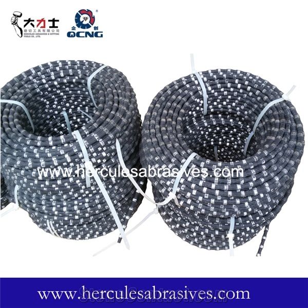 Spring Rubber Diamond Wire For Cutting Marble