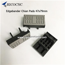47x79mm Edgebander Machine Chain Track Pads