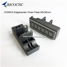 80x30mm Homag Edgebander Chain Track Pads