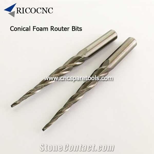 Conical Foam Router Bit Tapered Foam Milling Tool