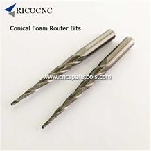 Conical Foam Router Bit Tapered Foam Milling Tool