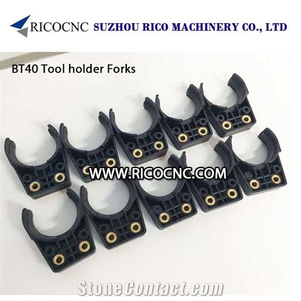 Plastic Bt40 Tool Clips Cnc Bt40 Toolholder Forks