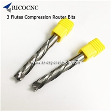 Three Flutes Compression Router Bits Wood Cutters