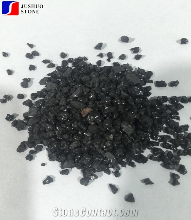 China Imported Black Galaxy Material Sand Pavers