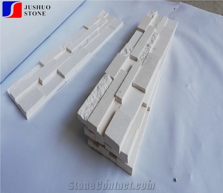 China White Sand Beige Limestone Wall Claddings