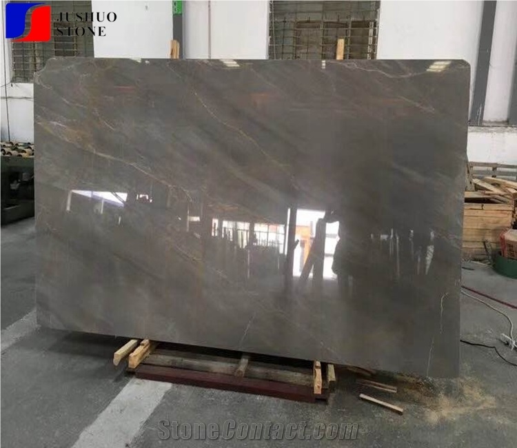 Deep Ocean Grey Marble Flooring Walling Tiles Slab