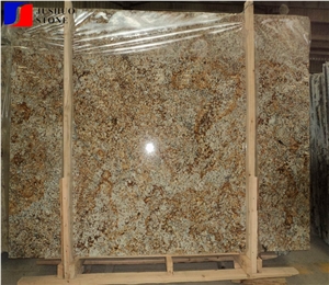 San Luis Granite Polished Slab for Wall/Floorings