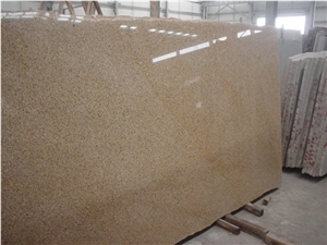 Padang Giallo G682 Granite Padang Yellow Slab,Machine Cutting to Tile Wall Panel
