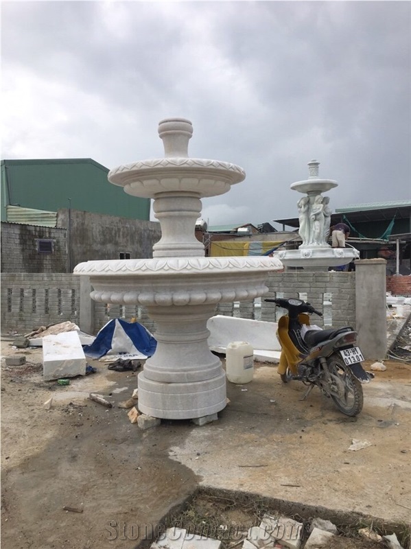 Marble Sculptured Water Fountain,Garden Fountain