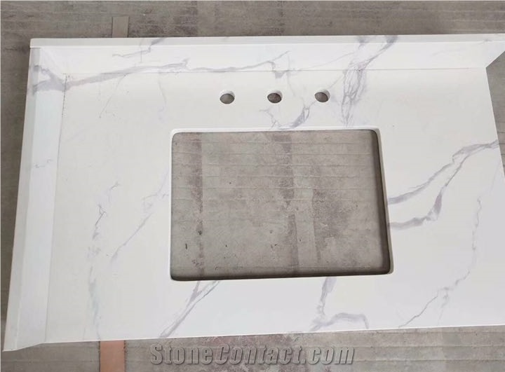 Affordable Solid Surface Kitchen Quartz Countertop