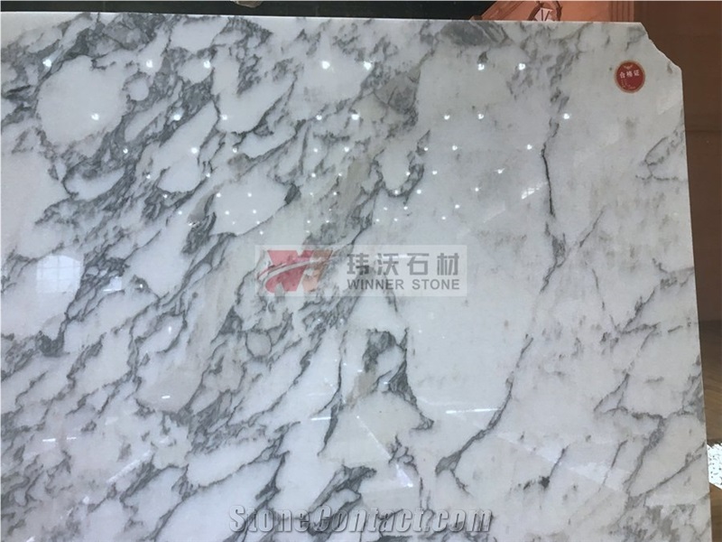 Arabescato Carcariana Marble Book Matching Slabs