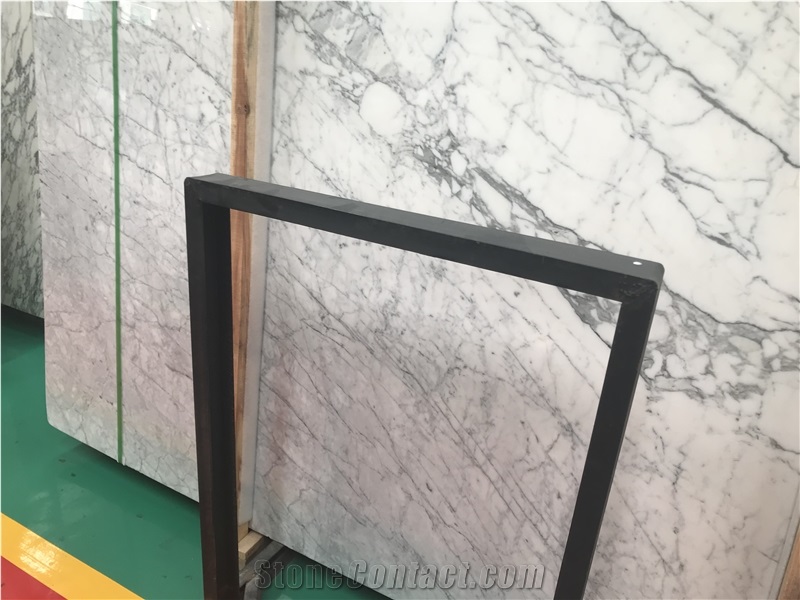 Arabescato Carrara Marble Tile Slab
