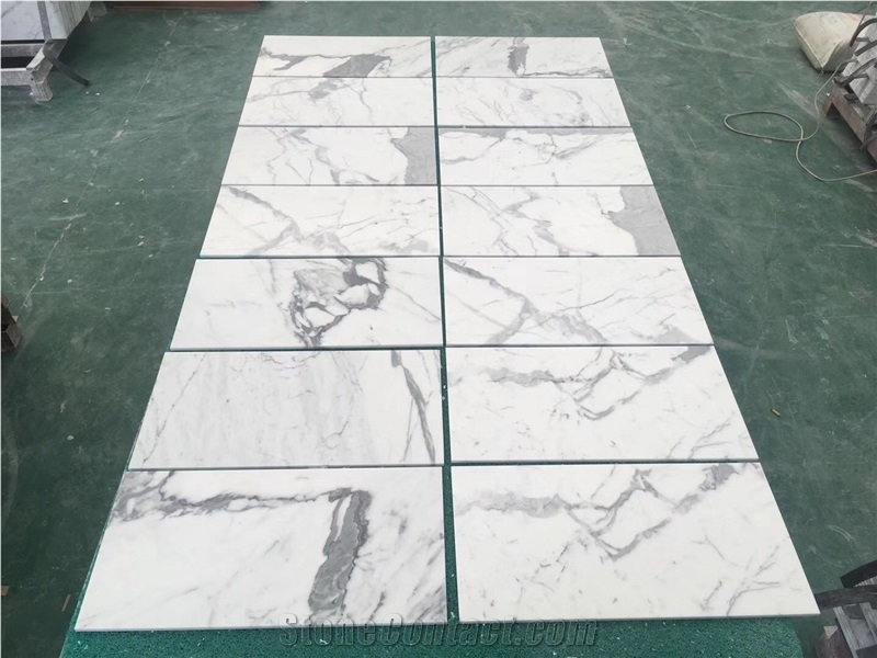 Best Calacatta White Marble Flooring Wall Tiles