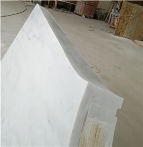 Bianco Carrara Venato Marble Stairs Landing Steps