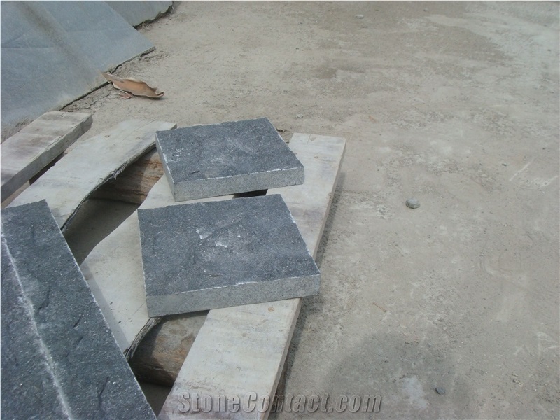 Black Granite G684 Cube Stone Exterior Patio Paver