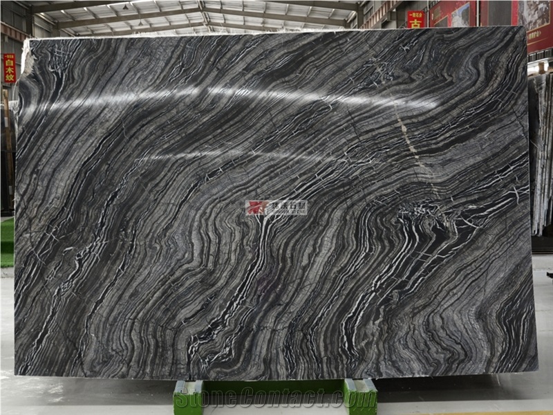 China Black Forest Marble Slab Subway Tiles
