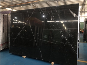 China Black Marble with White Vein Wall Cladding