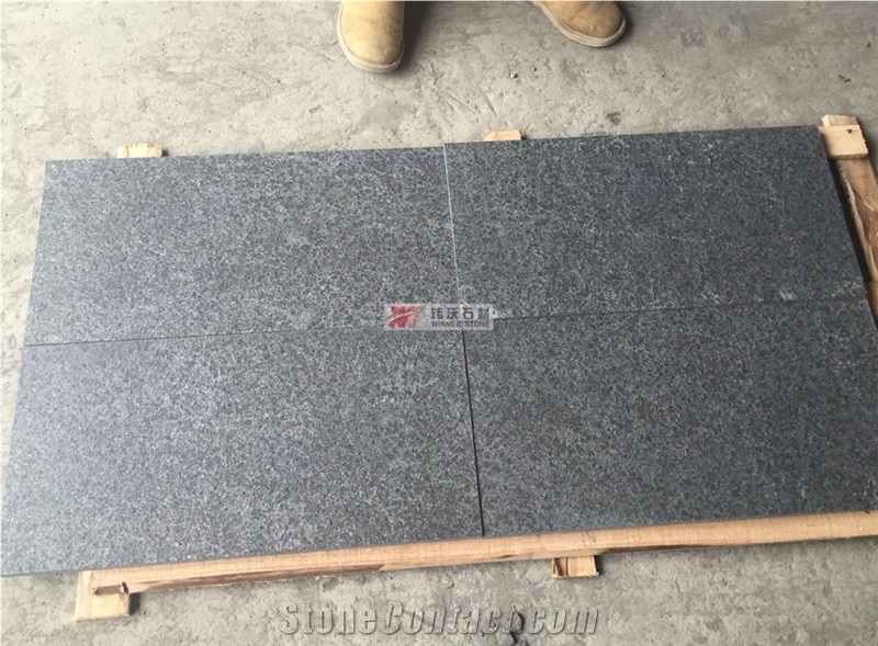 China Dark Grey G684 Granite Flooring Tiles
