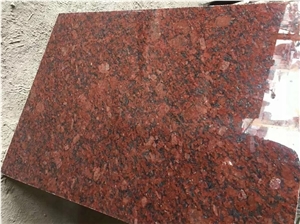 Classic Ruby Red Granite Flooring Tiles