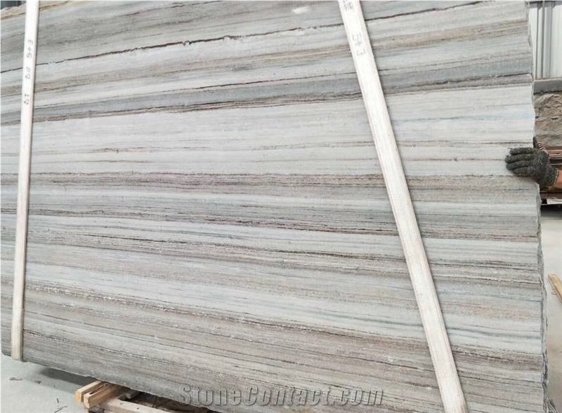 Crystal Wooden Grain Marble Slabs