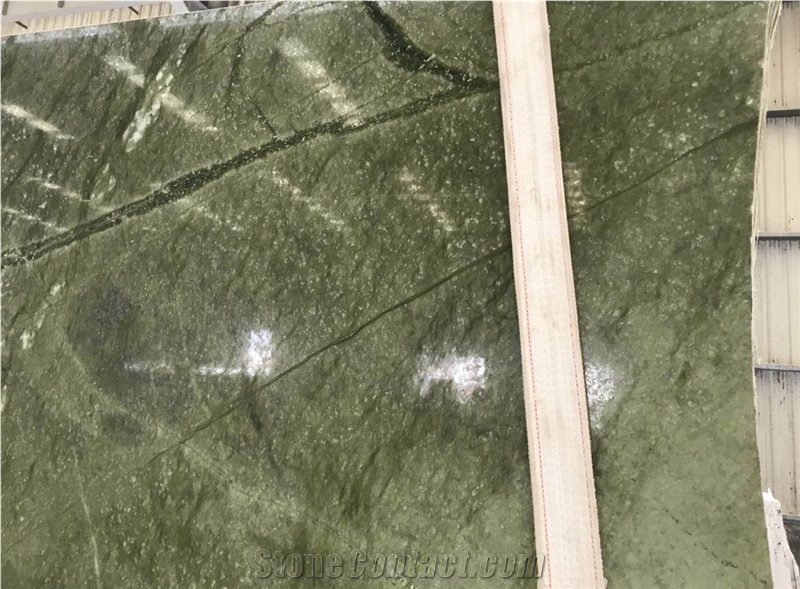 Dark Green Stone Ming Green Marble Slab and Tile