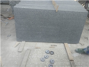 Flamed Yixian Black Granite Wall Flooring Tiles