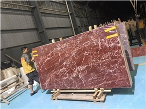 French Red Dragon Marble Slab Tile