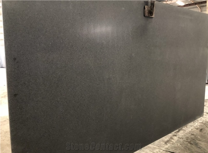 G654 Dark Grey Granite Gansaw Slab Tile Flooring