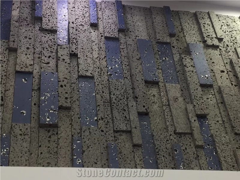 Honed Flamed Blue Stone Basalt Tile Flooring Paver