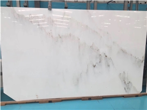 Landscape Painting for Home White Marble Wall Tile