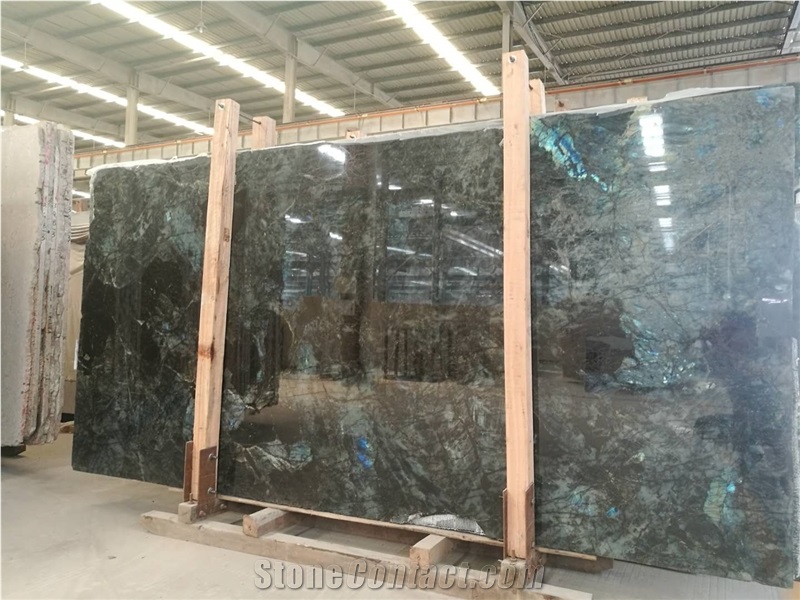 Lemurian Blue Granite Backlit Stone Wall Tiles