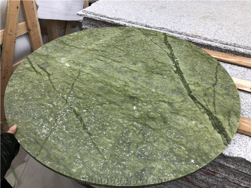 Ming Green Marble Coffee Table Top