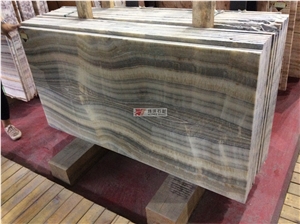 Natural Bamboo Wooden Onyx Slab Tiles