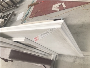 Olympus White Marble Stair Treads Staircase Steps