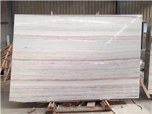 Polish Crystal Wood Grain Marble, China Palissandro Marble Slab