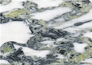 Polished Ice Green Marble Slabs