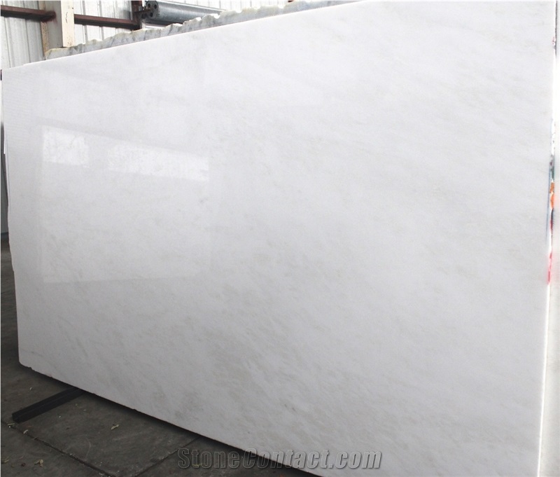 Pure White Stone Rhino White Marble Slab Tile